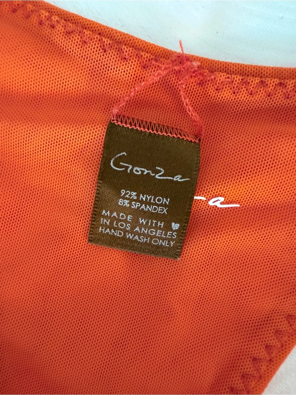 Orange Women's Two-Piece Bikini Set - Picture 2 of 4